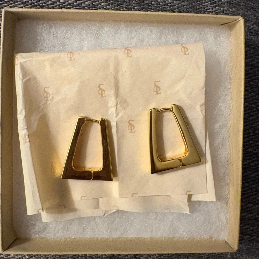 Spells of Love ‘Alia’ Yellow Gold Hoops ASO Catherine, Princess of Wales - Picture 12 of 14